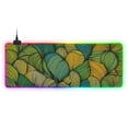 thumbnail image 1 of Vibrant Line Art RGB Gaming Mouse Pad Large Keyboard Mat Rubber Base 13 Light Modes, 1 of 6