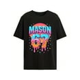 thumbnail image 1 of Vibrant Mason 67 Dripping Candy Print Unisex Graphic T-Shirt, 1 of 6