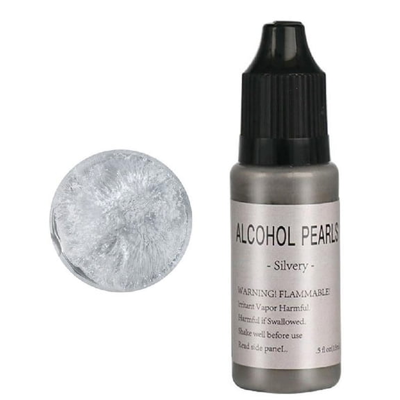 Vibrant Metal Alcohol-Based Inks Easy to Mix for Epoxy Resin Painting 6 Color