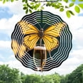 thumbnail image 1 of Vibrant Metal Hanging Wind Spinners with Intricate Patterns - Stunning Wind Chimes for Your Yard and Garden Decor, 1 of 6