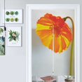 thumbnail image 1 of Vibrant Orange Poppy Bloom Door Curtain Nordic Living Room DoorCurtain Porch Partition Curtain Kitchen Rative Half Curtain, 1 of 4