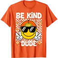 thumbnail image 1 of Vibrant Orange Smiling Face T-Shirt for Unity Day and Anti-Bullying Awareness, 1 of 5
