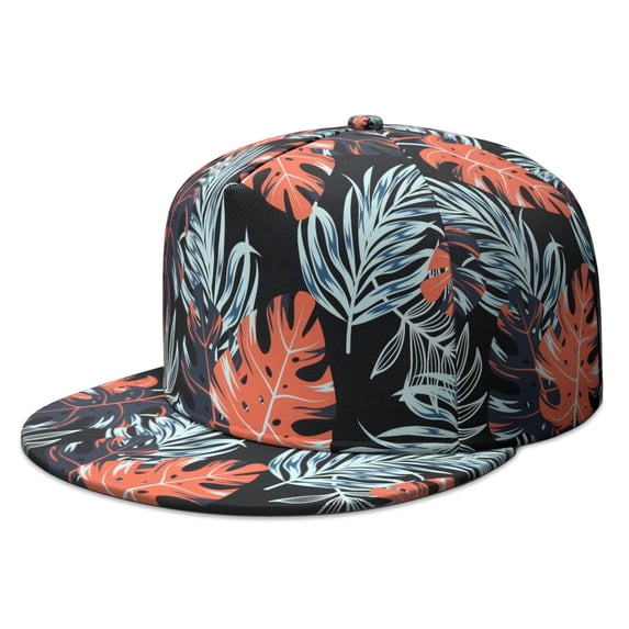 Vibrant Palm Inspired Snapback Hat - Adjustable Breathable Cap for Men Women | Botanical Design