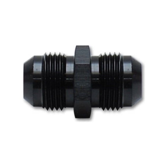 Vibrant Performance 10231 VIB10231 UNION ADAPTER FITTING; SIZE 4 AN X -4 AN - ANODIZED BLACK ONLY