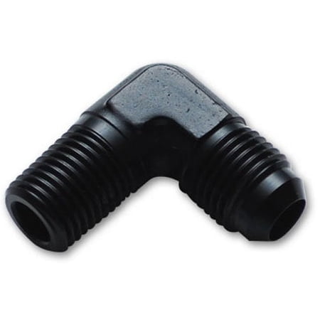 Vibrant Performance 10259 VIB10259 90 DEGREE ADAPTER FITTING (AN TO NPT); SIZE: -10 AN X 3/8IN NPT