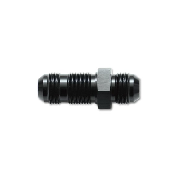 Vibrant Performance -20AN Flare Straight Bulkhead Adapter Fitting - Aluminum