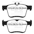 thumbnail image 1 of EBC Brakes DP42153R Yellowstuff Street And Track Brake Pads, 1 of 8