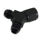 Vibrant Performance Fitting Y-Block Female -8 AN Inlet Male -6 AN