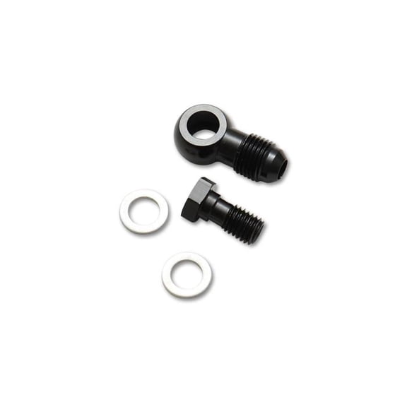 Vibrant Performance 11530 VIB11530 -8AN MALE BANJO FITTING 10MM X 1.0 METRIC; ALUMINUM + 2 WASHERS