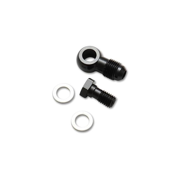 Vibrant Performance 11532 VIB11532 -8AN MALE BANJO FITTING 12MM X 1.0 METRIC; ALUMINUM + 2 WASHERS