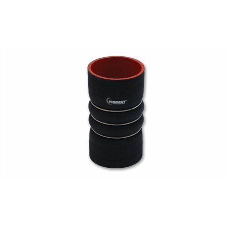 Vibrant Performance 11820 VIB11820 4PLY ARAMID REINFORCED HUMP HOSE CONNECTOR WITH 3 REINFORCEMENT RINGS