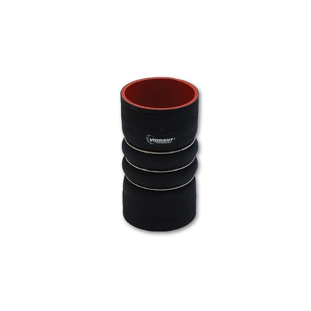 Vibrant Performance 11822 VIB11822 4PLY ARAMID REINFORCED HUMP HOSE CONNECTOR WITH 3 REINFORCEMENT RINGS