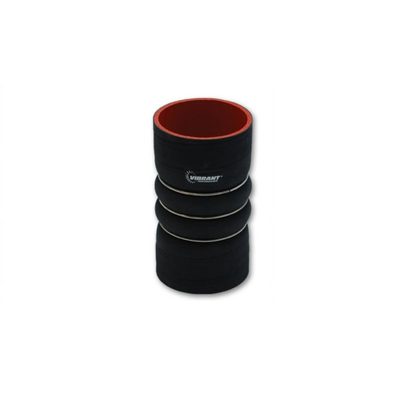 Vibrant Performance 11822 VIB11822 4PLY ARAMID REINFORCED HUMP HOSE CONNECTOR WITH 3 REINFORCEMENT RINGS