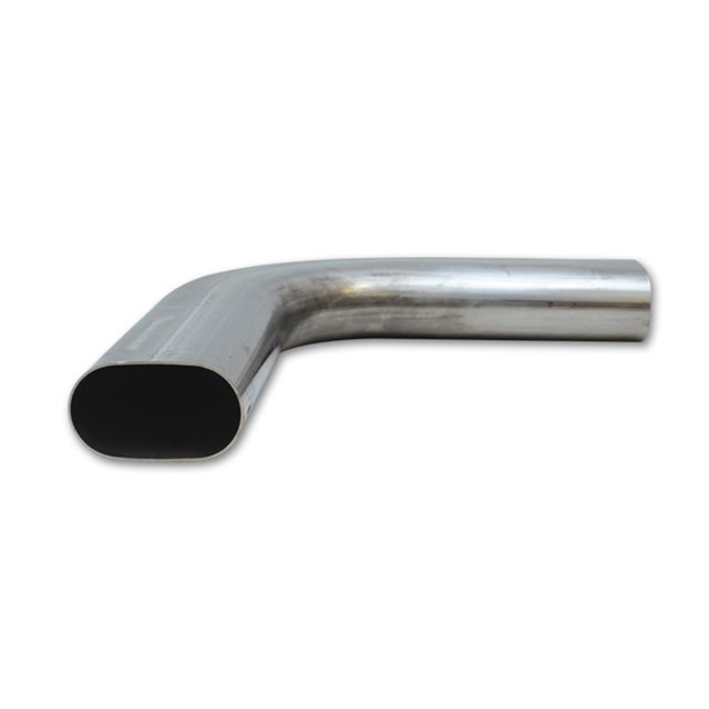 Vibrant 90 Degree Mandrel Bend 2in OD x 6in CLR 304 Stainless Steel Tubing main image 0
