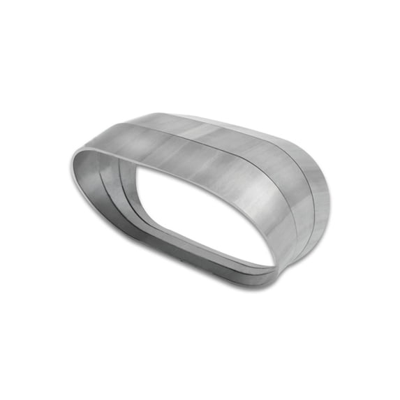 Vibrant Performance 45 Degree Vertical Plane Oval Pie Cuts Nominal
