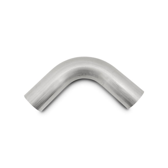 Vibrant 321 Stainless Steel 90 Degree Mandrel Bend 2.50in OD x 3.75in CLR - 18 Gauge Wall Thickness