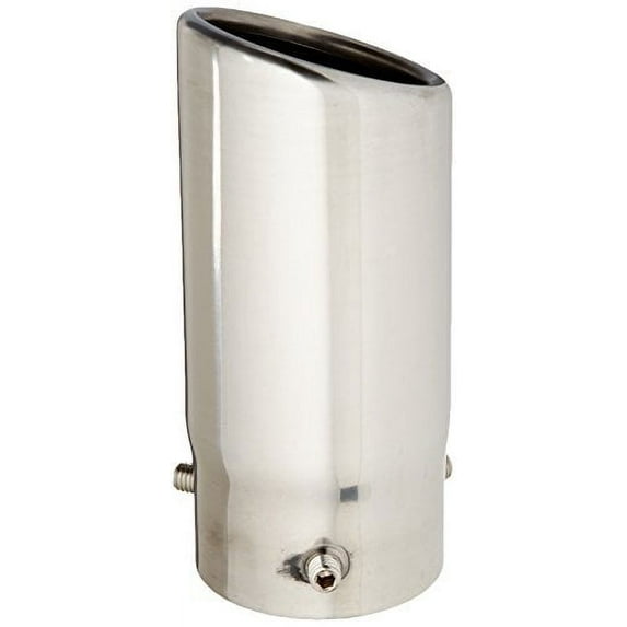 Vibrant Performance 1505 VIB1505 2.5IN ROUND STAINLESS STEEL BOLT-ON TIP (SINGLE WALL, ANGLE CUT)