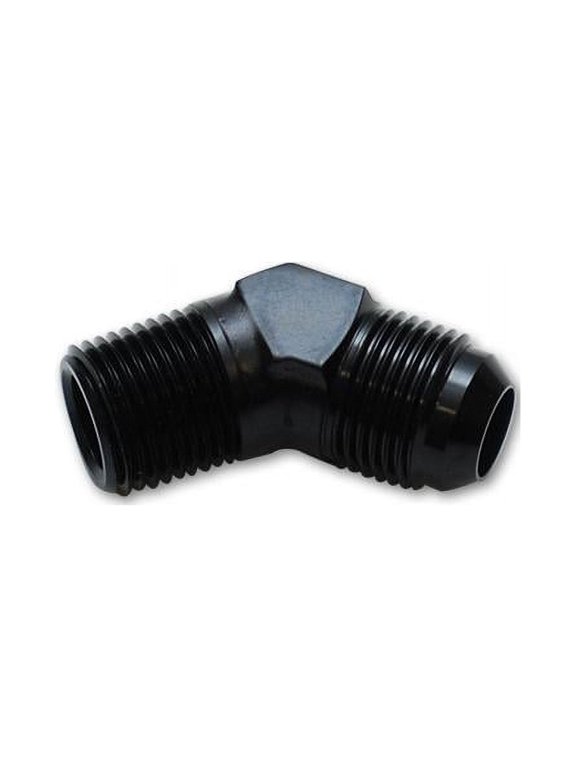 16536 VIB16536 -6AN TO -6AN MALE 90 DEGREE UNION ADAPTER FITTING WITH 1/8IN NPT PORT