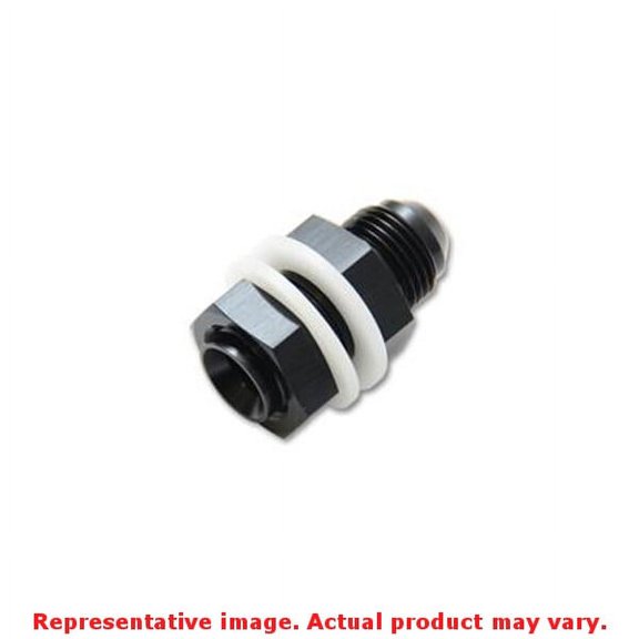 Vibrant Performance 16895 VIB16895 -12AN FUEL CELL BULKHEAD ADAPTER FITTING (WITH 2 PTFE CRUSH WASHERS & NUT)