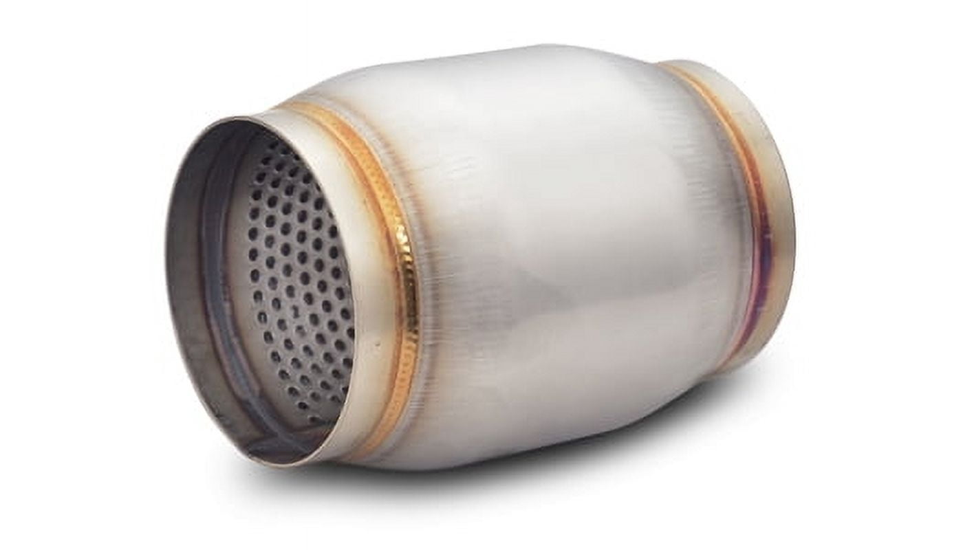 Vibrant Performance 17695 VIB17695 STAINLESS STEEL RACE MUFFLER, 3IN INLET/OUTLET X 5IN LONG