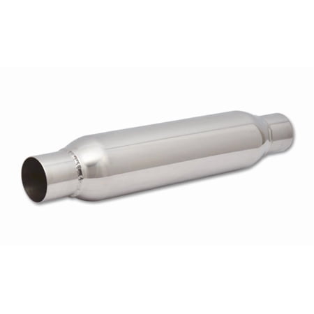 Vibrant Performance 1791 VIB1791 BOTTLE STYLE RESONATOR, 2.25IN INLET/OUTLET X 18IN LONG