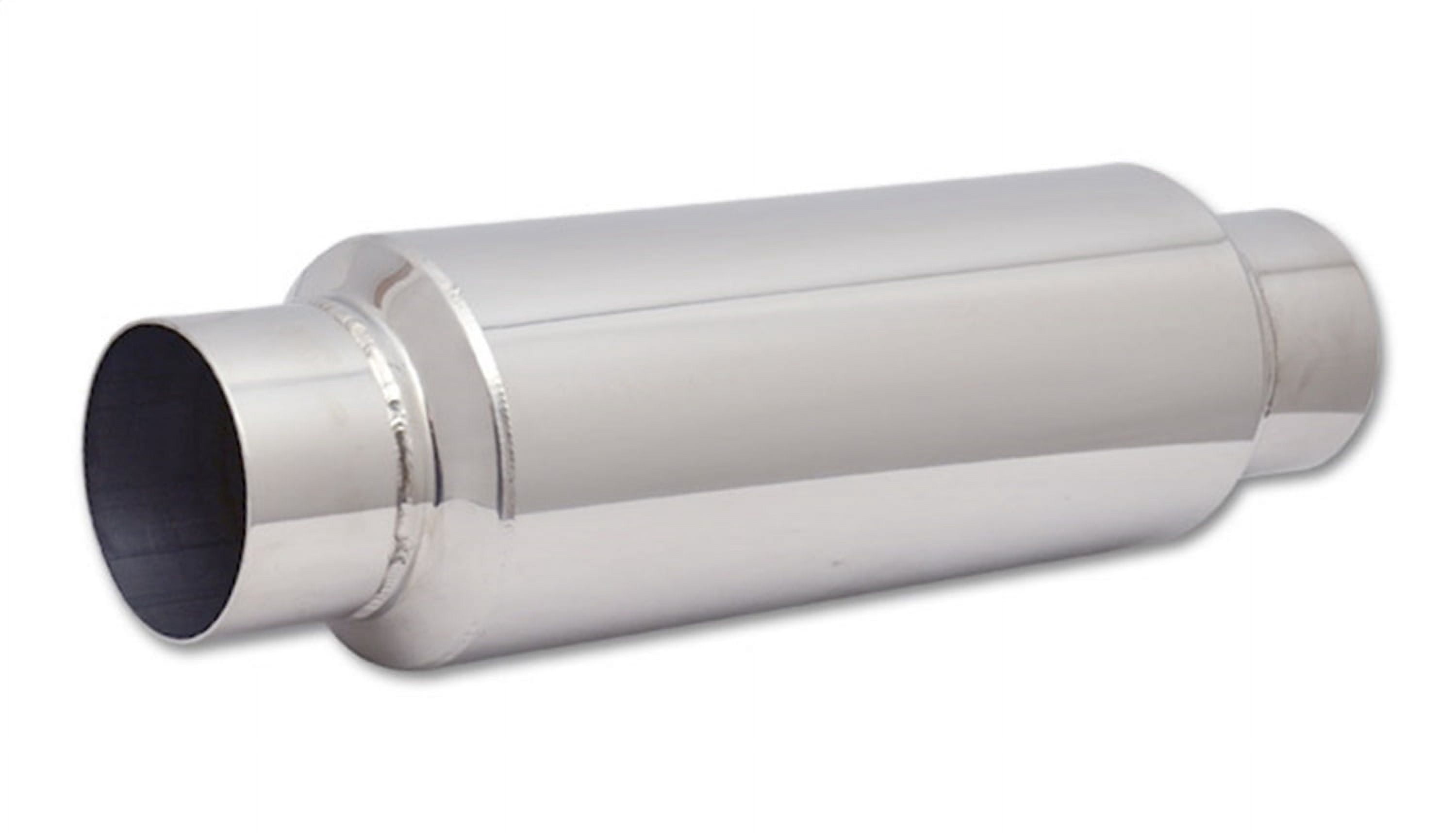 Vibrant Performance 17970 VIB17970 LARGE DIAMETER BOTTLE STYLE RESONATOR, 3.5IN INLET/OUTLET X 18IN LONG