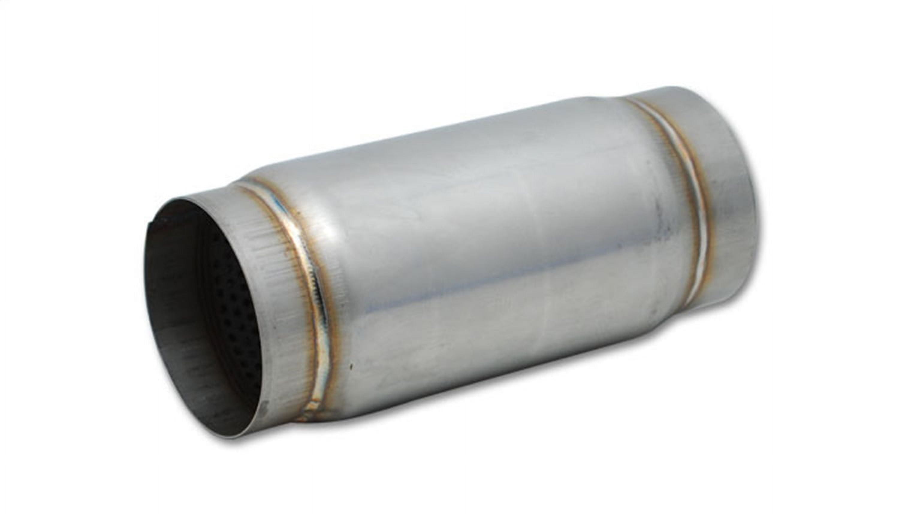 Vibrant Performance 17975 VIB17975 STAINLESS STEEL RACE MUFFLER, 4IN INLET/OUTLET X 5IN LONG