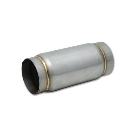 Vibrant Performance 17975 VIB17975 STAINLESS STEEL RACE MUFFLER, 4IN INLET/OUTLET X 5IN LONG