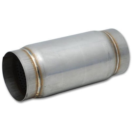 Vibrant Performance 17995 VIB17995 STAINLESS STEEL RACE MUFFLER, 5IN INLET/OUTLET X 5IN LONG