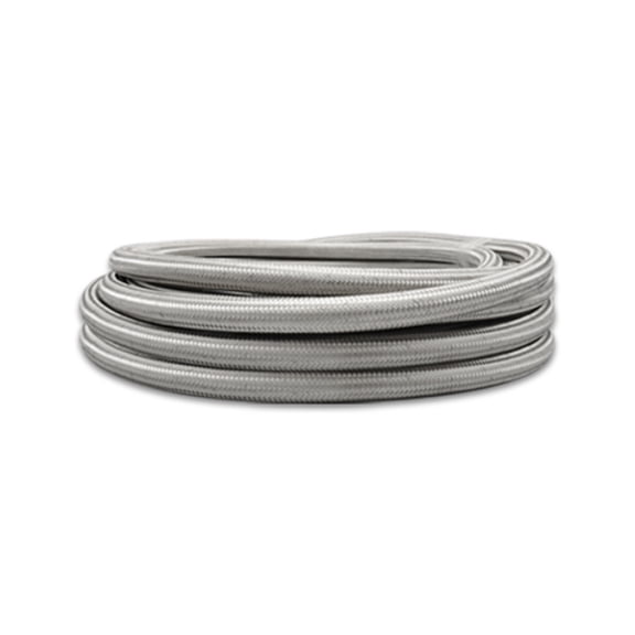 Vibrant Stainless Steel Braided Flex Hose w/PTFE Liner AN -16 (10ft Roll) - 18526