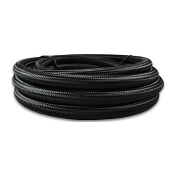 Vibrant Performance 18968 PTFE Lined Braided Flex Hose Black Nylon -8 AN 10 ft.