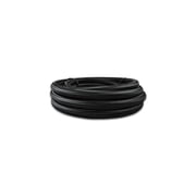 Vibrant Performance 5ft Roll of Black Nylon Braided Flex Hose