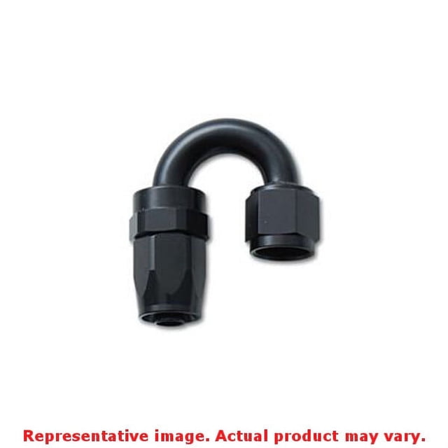 Vibrant Performance 21908 – 90 Degree Hose End Fitting, -8AN Size – Stainless Steel