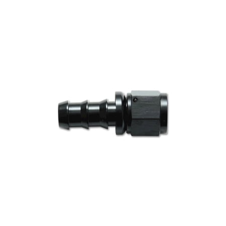 Vibrant Performance 22006 VIB22006 STRAIGHT PUSH-ON HOSE END FITTING; SIZE: -6 AN