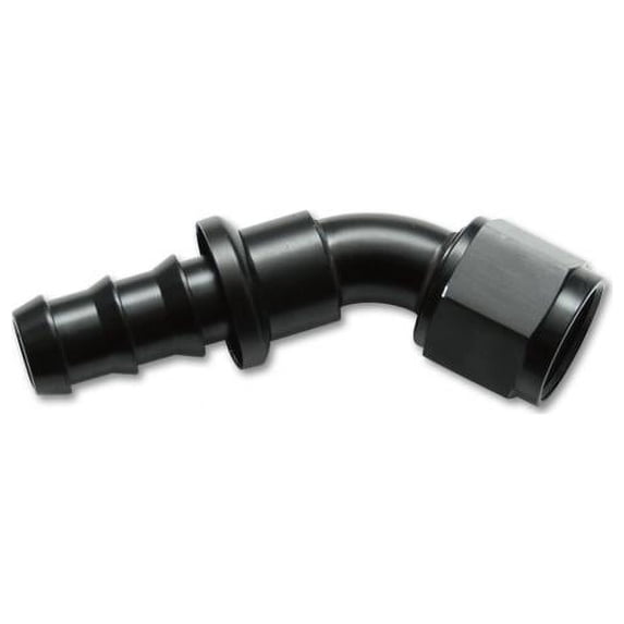 Vibrant Performance 22310 VIB22310 PUSH-ON 30 DEGREE HOSE END ELBOW FITTING; SIZE: -10AN