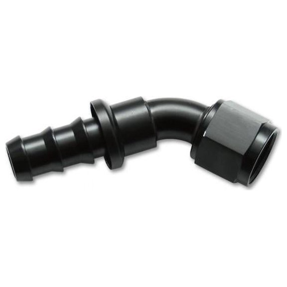 Vibrant Performance 22310 VIB22310 PUSH-ON 30 DEGREE HOSE END ELBOW FITTING; SIZE: -10AN