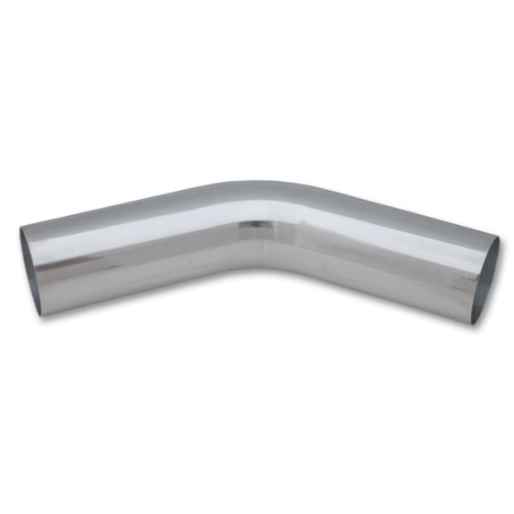 Vibrant 3.25in O.D. Universal Aluminum Tubing (45 Degree) 3.25in CLR 5in Leg