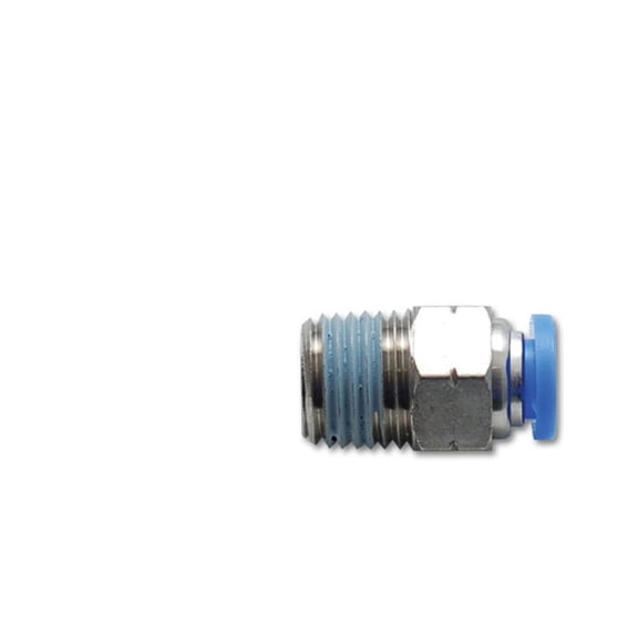 Vibrant Performance 2662 VIB2662 6MM MALE STRAIGHT ONE-TOUCH FITTING (1/8IN NPT THREAD)
