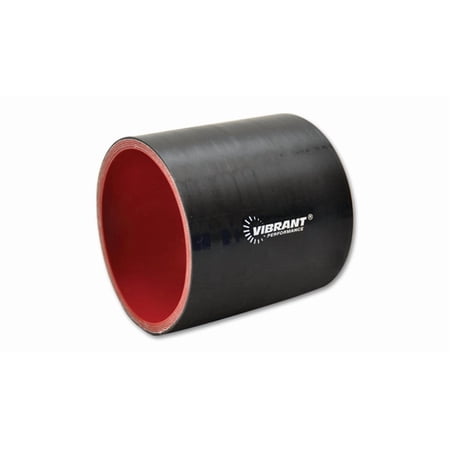 Vibrant Performance 2706 VIB2706 4 PLY SILICONE SLEEVE, 2IN I.D. X 3IN LONG - BLACK