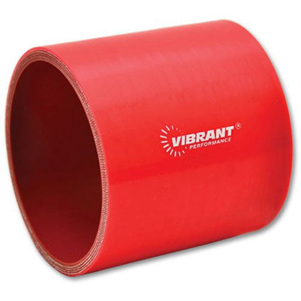 Vibrant Performance 2720R VIB2720R 4 PLY SILICONE SLEEVE, 3.25IN I.D. X 3IN LONG - RED
