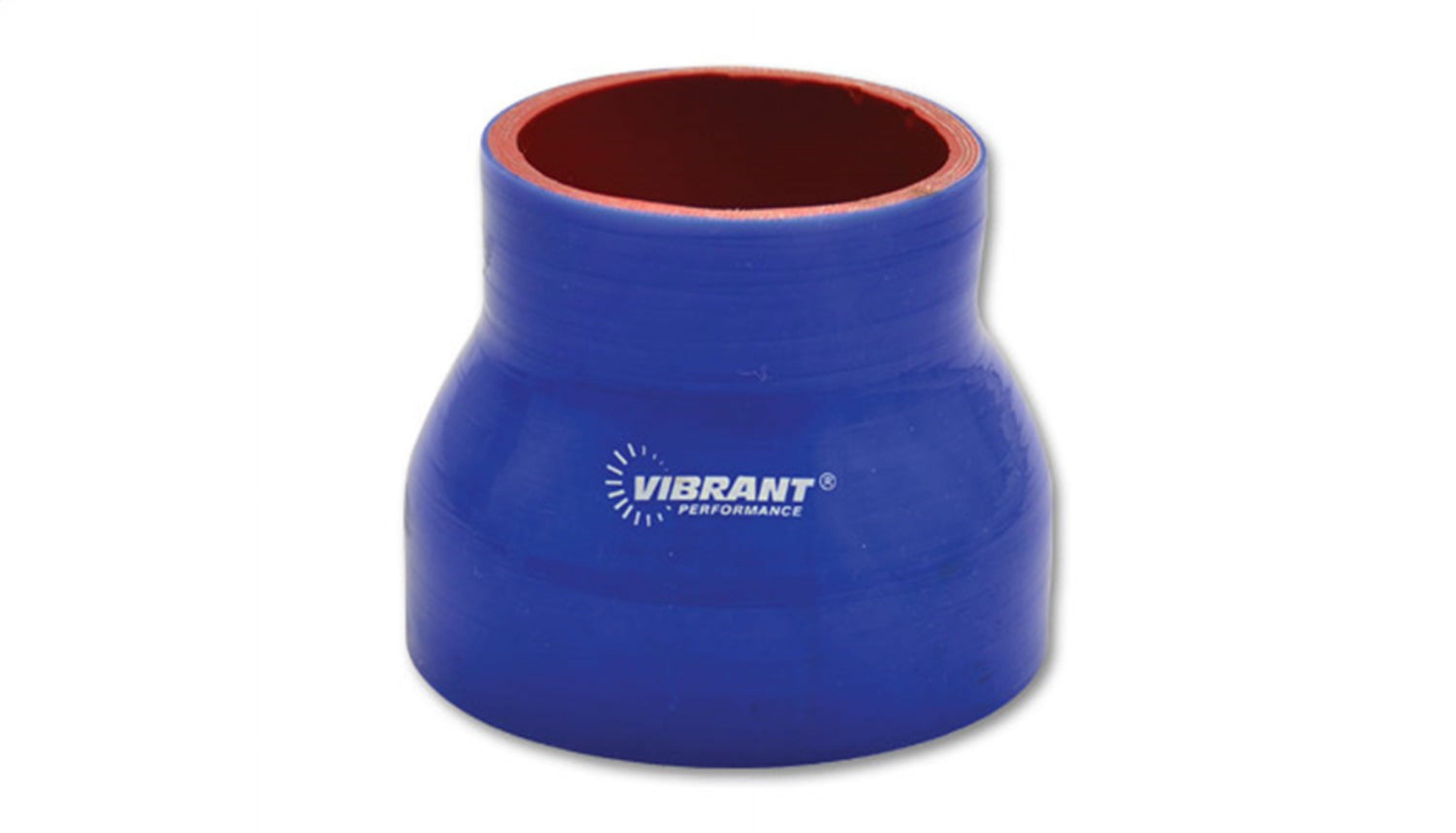 Vibrant Performance 2772B VIB2772B 4 PLY REDUCER COUPLING, 2.5IN X 3IN X 3IN LONG - BLUE