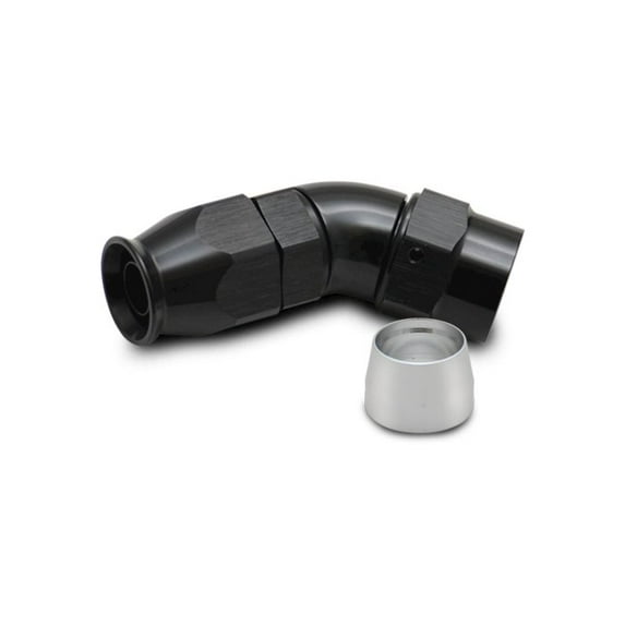 Vibrant Performance 45 Degree High Flow Hose End Fitting