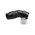 thumbnail image 1 of Vibrant Performance 45 Degree One Piece Hose End for PTFE Lined Hose Size -12AN, 1 of 2