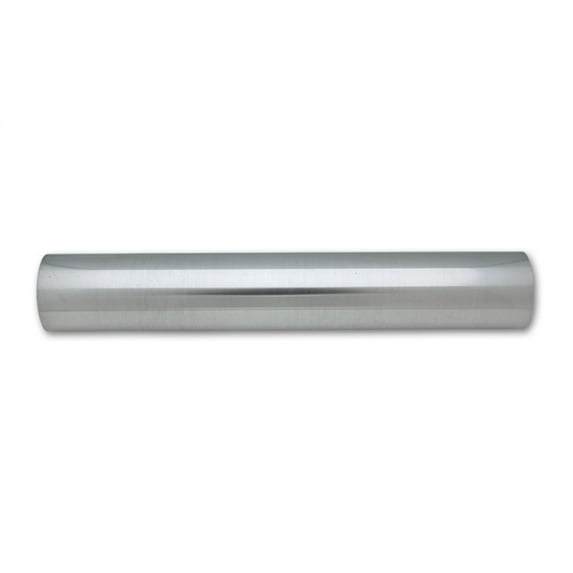 Vibrant Performance 2885 VIB2885 2IN O.D. ALUMINUM STRAIGHT TUBING, 18IN LONG - POLISHED