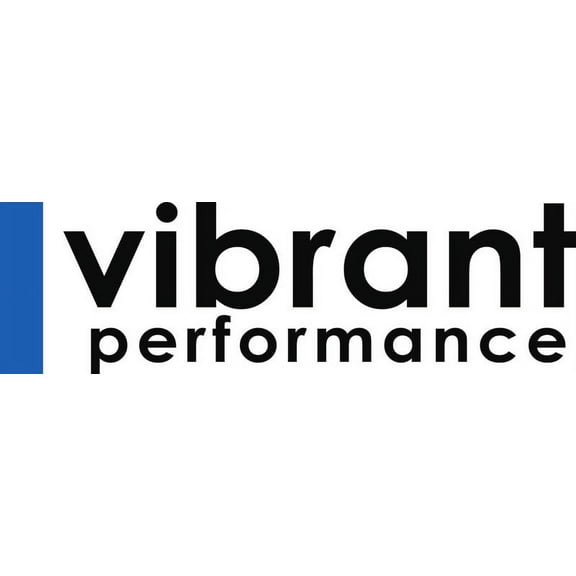 Vibrant -10AN Forged Aluminum Non Swivel Hose End for PTFE Lined Hose