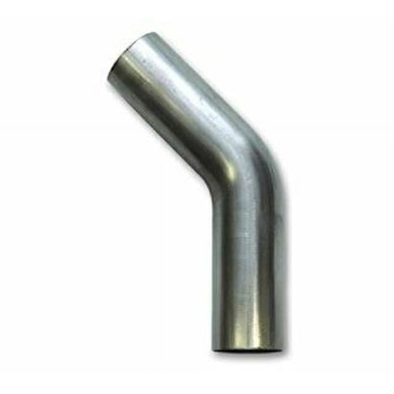 Vibrant Performance 3 in. O.D. 45 Degree Mandrel Bend - Stainless Steel