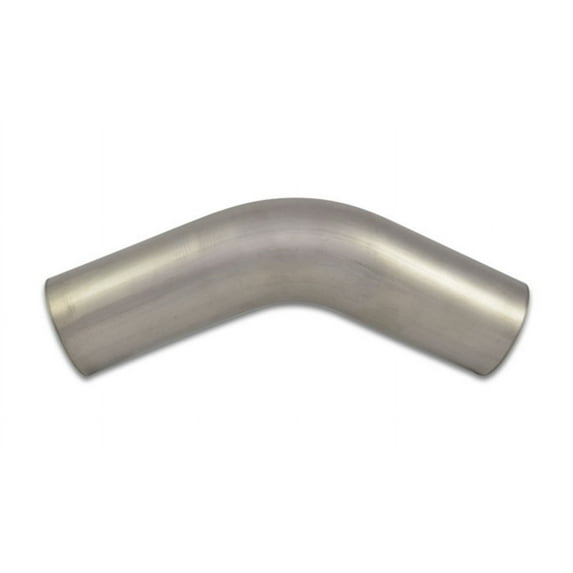 Vibrant Performance 3in. O.D. Titanium 45 Degree Mandrel Bend Tube / 4in. CLR