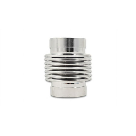 Vibrant Performance Power 69425 Exhaust Bellows Assembly Directional Flow Solid Liner 1.75 in. diameter inlet 1.75 in. diameter outlet 2.50 in. Long 321 Stainless Steel Electropolished each