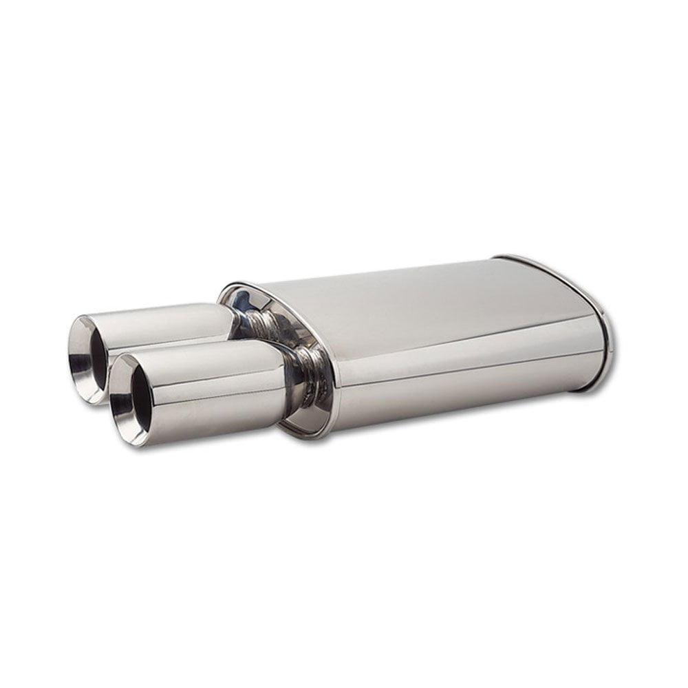 Vibrant Performance StreetPower Steel Oval Muffler w/ Dual