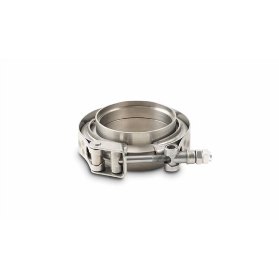 Vibrant Performance Titanium V-Band Flange Assembly for 2.5in OD Tubing
